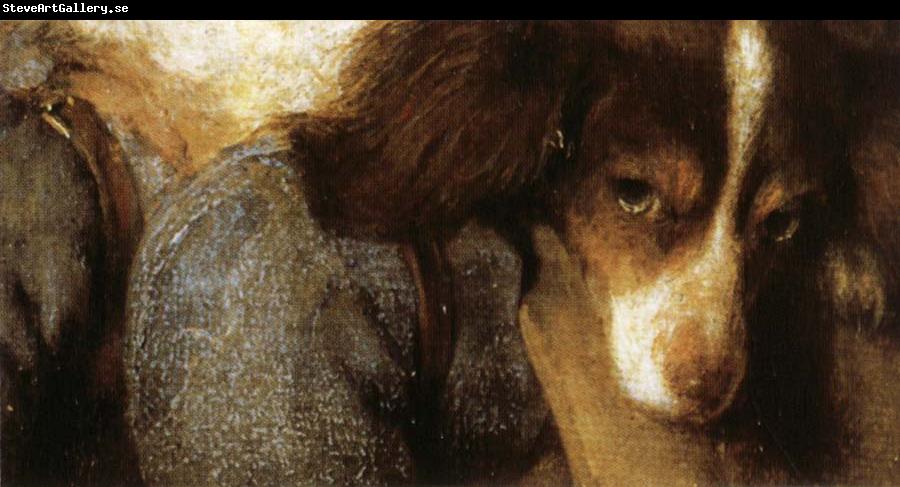 Gerard Ter Borch A Boy Caching Fleas on His Dog